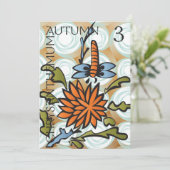 マジョンシーズンズオータムフラットカード サンキューカード (スタンド正面)