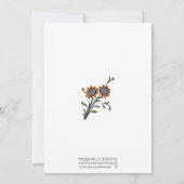 マジョンシーズンズオータムフラットカード サンキューカード (裏面)