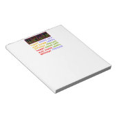 マジョンシーズンズ誕生日メモ帳 ノートパッド (アングル)