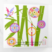 マジョンシーズンズ誕生日 三つ折りカード (内部最初)