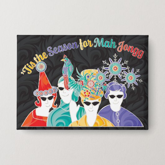 マジョンシーズンボタン 缶バッジ (正面)