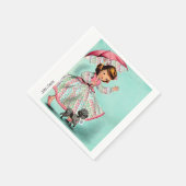 マジョンジョカープードルナプキンス スタンダードカクテルナプキン (角)