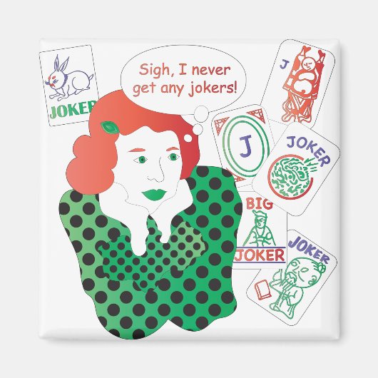 マジョンジョッカーズ磁石 マグネット (正面)