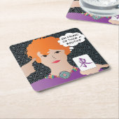 マジョンジョングことわざウィンズコースター スクエアペーパーコースター (アングル)