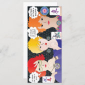 マジョンジョングことわざオ親愛フラットカード (正面/裏面)