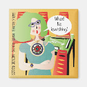 マジョンジョングことわざクヴェエッチ マグネット (正面)