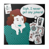 マジョンジョングことわざジョカーズタイル タイル (正面)