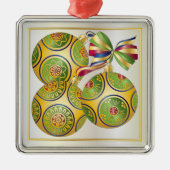 マジョンジョングクリスマスオーナメントオーナメント メタルオーナメント (正面)