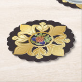 マジョンジョングジュエリーコースター ペーパーコースター (アングル)