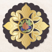 マジョンジョングジュエリーコースター ペーパーコースター (正面)