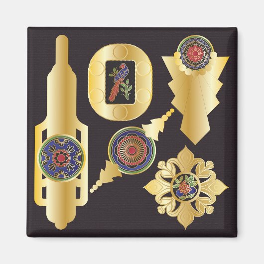 マジョンジョングジュエリー磁石 マグネット (正面)