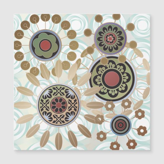 マジョンジョングスターバストドットマグネットカード マグネット招待状 (正面)