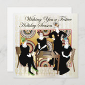 マジョンジョングフェスティバルフラットカード (正面/裏面)