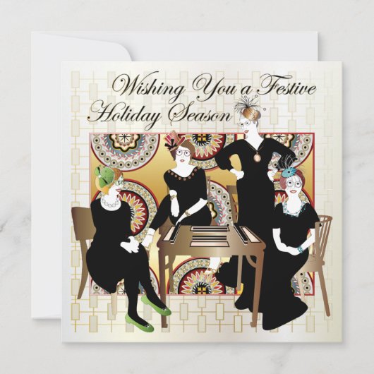 マジョンジョングフェスティバルフラットカード (正面)