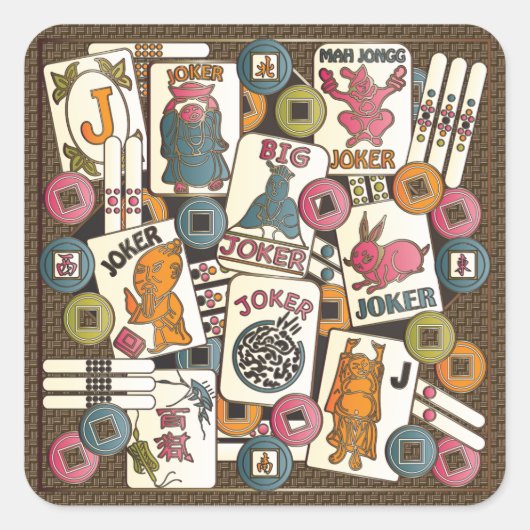 マジョンジョーカー スクエアシール (正面)