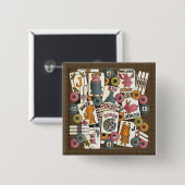 マジョンジョーカー 缶バッジ (正面&裏面)