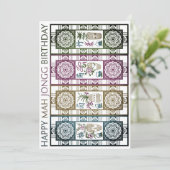 マジョンスクリーン誕生日カード (スタンド正面)