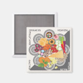 マジョンスナックスナックマグネット マグネット (正面/裏面)