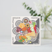 マジョンスナックスフラットカード 招待状 (スタンド正面)