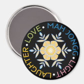 マジョンスノーフレーク磁石 マグネット (正面/裏面)