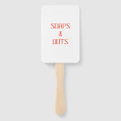 マジョンソップ&ドットファン ハンドファン (裏面)