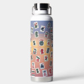 マジョンタイルデザイン ウォーターボトル (背面)