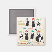 マジョンチャールストンダンサー磁石 マグネット (正面/裏面)