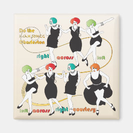 マジョンチャールストンダンサー磁石 マグネット