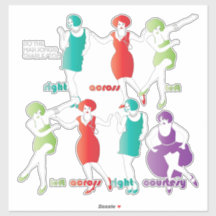 マジョンチャールストンビニールステッカー