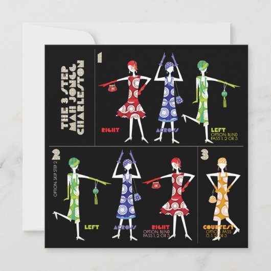 マジョンチャールストンフラットカード (正面)