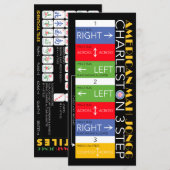 マジョンチャールストンフラットカード2 メニュー (正面/裏面)