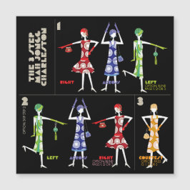 マジョンチャールストンフラットマグネット マグネット招待状