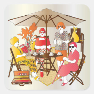 マジョンティーパーティー スクエアシール