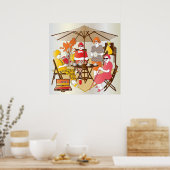 マジョンティーパーティー ポスター (キッチン)