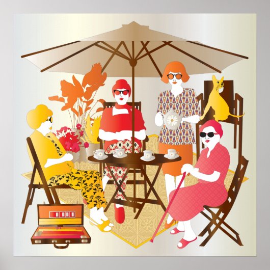 マジョンティーパーティー ポスター (正面)