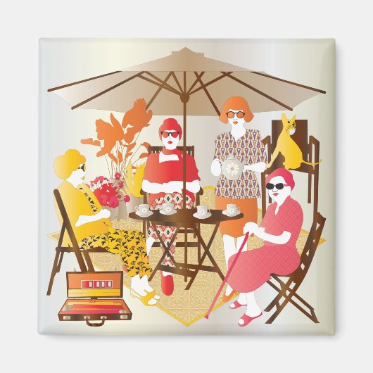 マジョンティーパーティー マグネット (正面)