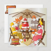 マジョンティーパーティー 招待状 (正面/裏面)