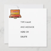 マジョンティーパーティー 招待状 (裏面)