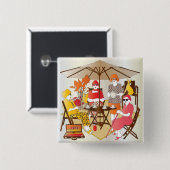 マジョンティーパーティー 缶バッジ (正面&裏面)