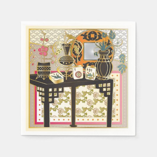 マジョンテーブル スタンダードカクテルナプキン (正面)