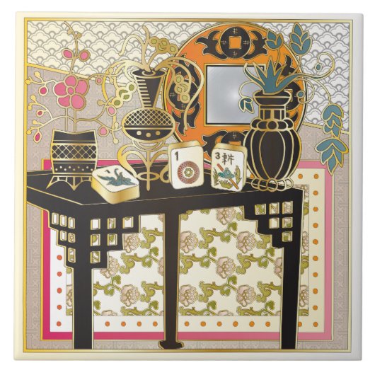 マジョンテーブル タイル (正面)