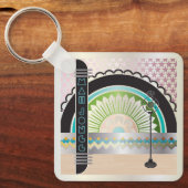 マジョンデコキーチェーン キーホルダー (正面)