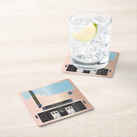 マジョンデコシアターコースター スクエアペーパーコースター (インサイチュ)