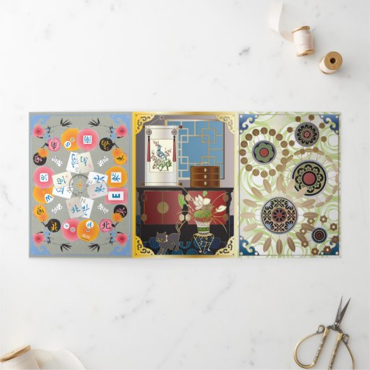 マジョントリフォールドカード 三つ折りカード (外部)