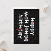 マジョンドットズ誕生日 カード (正面/裏面インサイチュ)