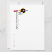 マジョンドットズ誕生日 カード (裏面)