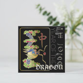 マジョンドラゴンイヤーのフラットカード 招待状 (スタンド正面)