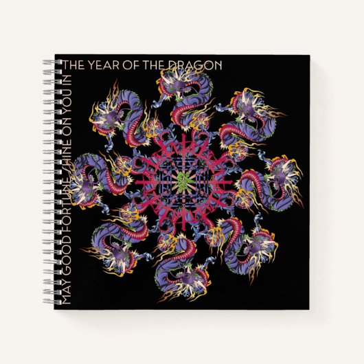 マジョンドラゴンイヤー手帳 ノートブック (正面)
