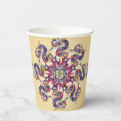 マジョンドラゴンイヤー紙カップ 紙コップ (左)