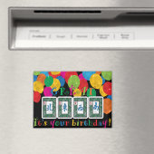 マジョンニュース誕生日磁石 マグネット (インサイチュ (食洗機))